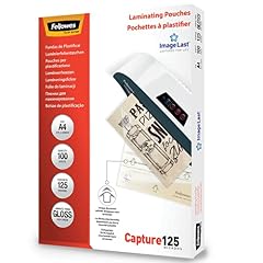 Fellowes A4-Laminierfolien, glänzend, 100...