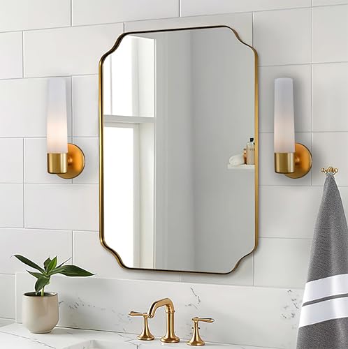 Image of GEORGE KOVACS P5041-248 Saber Wall Sconce, 1-Light, 60 Total Watts, 12.5-in H x 4.75-in W, Honey Gold