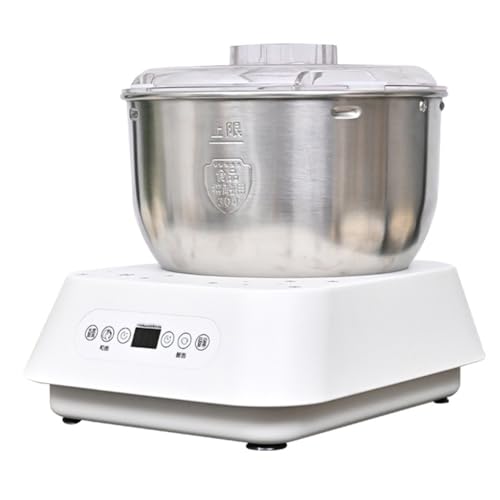 Electric Vertical Dough Mixer - Fully Automatic Kneading Machine for Most Home Cooks - 15 Minutes Fast Kneading - Includes Dough Hook and Mixer