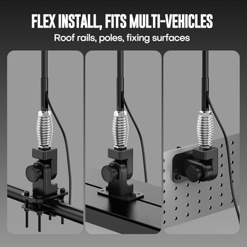 HiBoost Cell Phone Signal Booster for Overland and Off-road Vehicle | Boosts 5G & 4G LTE for All Carriers - Verizon, AT&T, T-Mobile & More | Folding Antenna Mount | Ultra-stable Booster | FCC Approved