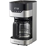 ラッセルホブス コーヒーメーカー グランドリップ 10カップ ゴールドフィルター タッチパネル式 7651JP