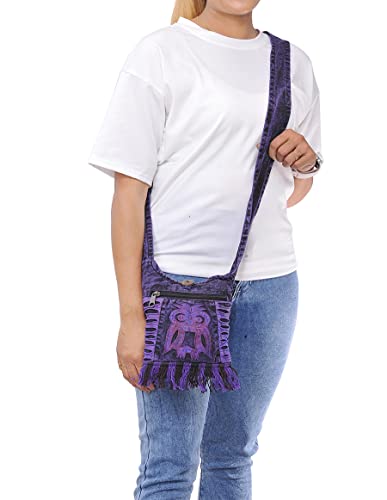 Image of ROYAL The Collection Small Hippie Phone Purse Crossbody, Boho Travel Bag