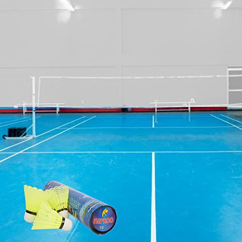 Image of Hipkoo Sports Nylon Badminton Shuttlecocks, Stable & Durable, Ideal Hitting Practice for Players Indoor /Outdoor (Pack of 20, Green)