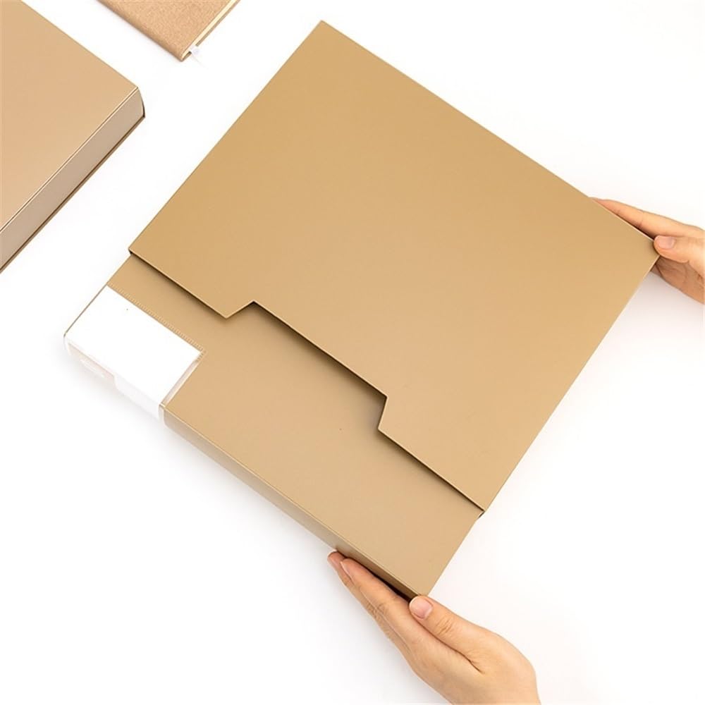 Folder plików 4-częściowy wielowarstwowy folder A4 80 stron Książka informacyjna z przezroczystymi wkładkami Materiały biurowe Teczka na nuty