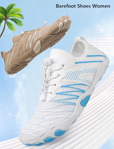 Zureto Grounded Barefoot Footwear Shoes Women, Unisex Hike Barefoot Shoes Waterproof Trail Running Healthy & Non-Slip3