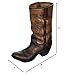 Burton & Burton Western Cowboy Boot Unique Vase for Home, Western Themed Events