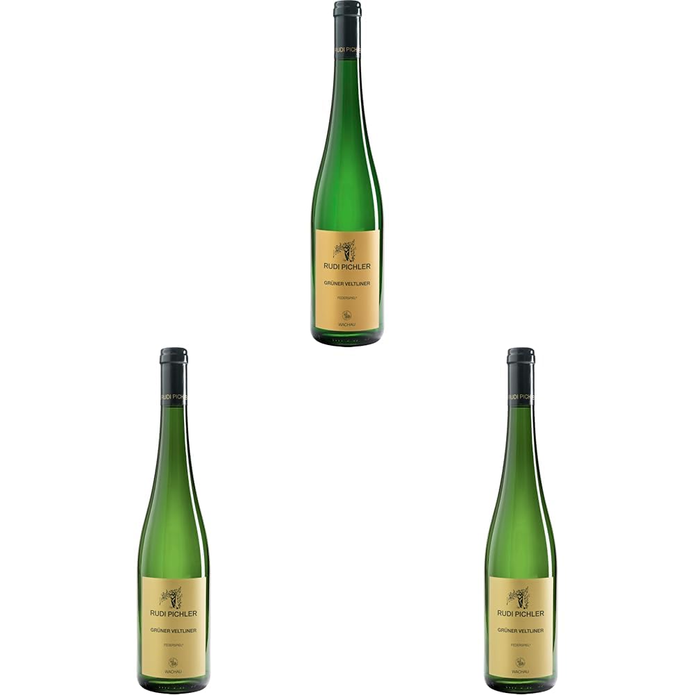 Rudi Pichler Grüner Veltliner Federspiel Wachau trocken (1 x 0.75 l) (Packung mit 3)