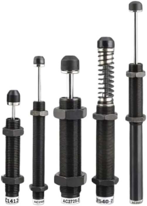 1pcs AC0806 Hydraulic Buffer AC1007/1210/1416/1420/1005 Cylinder Shock Absorber Damper Pneumatic Components Mechanical Arm Accessorie(AC1008,-1- High speed)