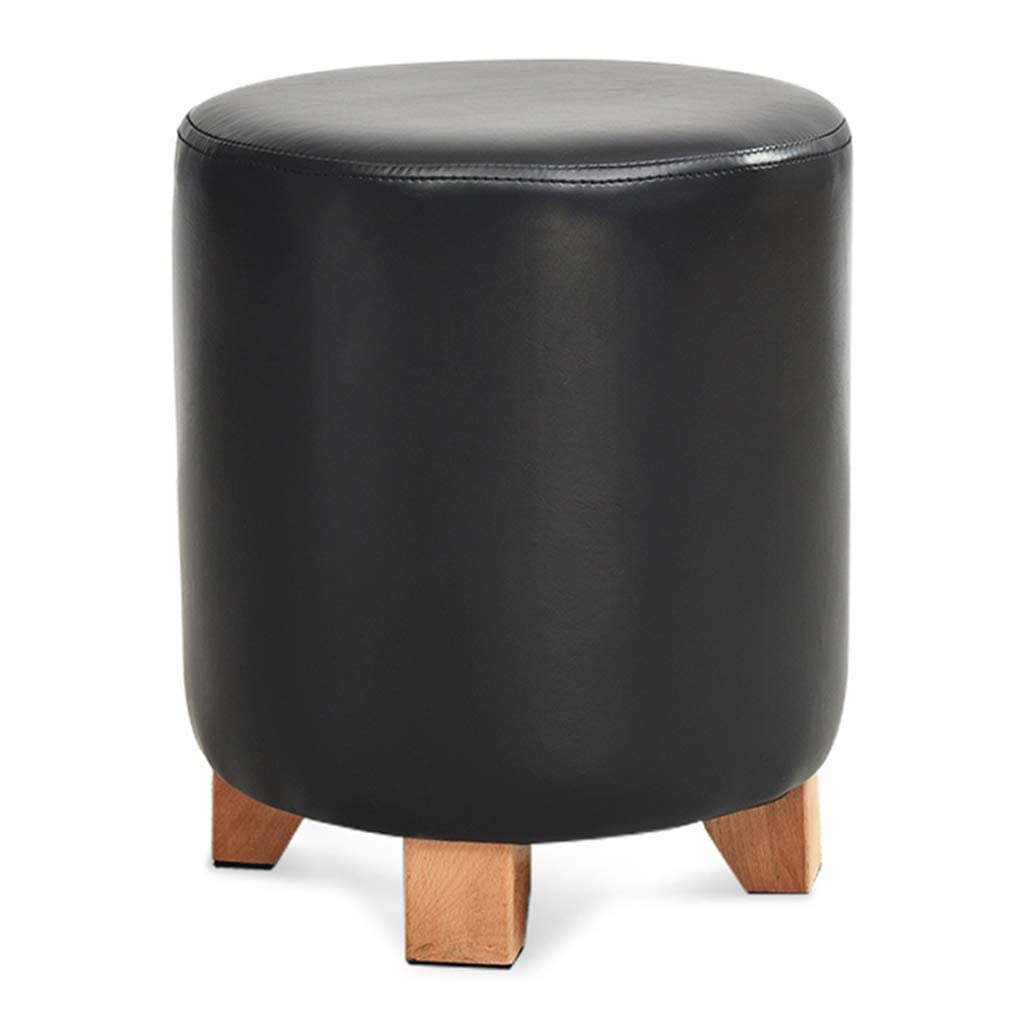 Tabouret de coiffeuse stable en bois massif contre le mal de dos