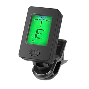 Precise Tuning: Our guitar tuner has a tuning accuracy of ±0.5%, ensuring your instrument will be perfectly in tune every time you play. Say goodbye to the hassle of manual tuning and experience the ease and precision of our advanced tuner User-Frien...