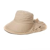 Faltbar:Sie können den Hut auf kleinstem Raum falten und stecken in die Tasche.Perfekt für den Sommer, Urlaub, Strand, Garten.