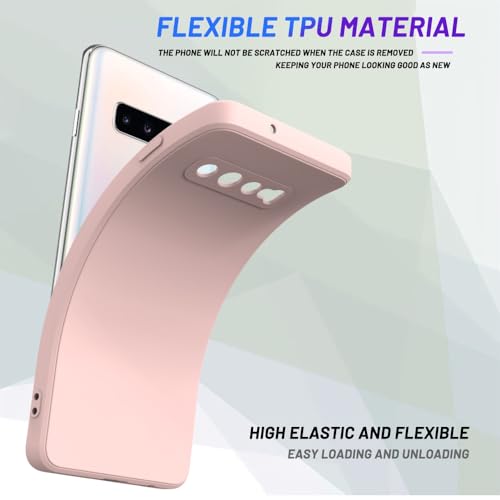Image of for Samsung Galaxy S10 Plus Case Pink, Scratch Resistant with Soft Touch, Slim Thin Phone Cover for Samsung Galaxy S10 Plus