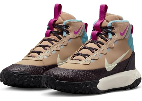 Nike Terrascout Big Kids' Boots (FV4173-200, Hemp/Burgundy Ash/Denim Turquoise/Pale Ivory)2