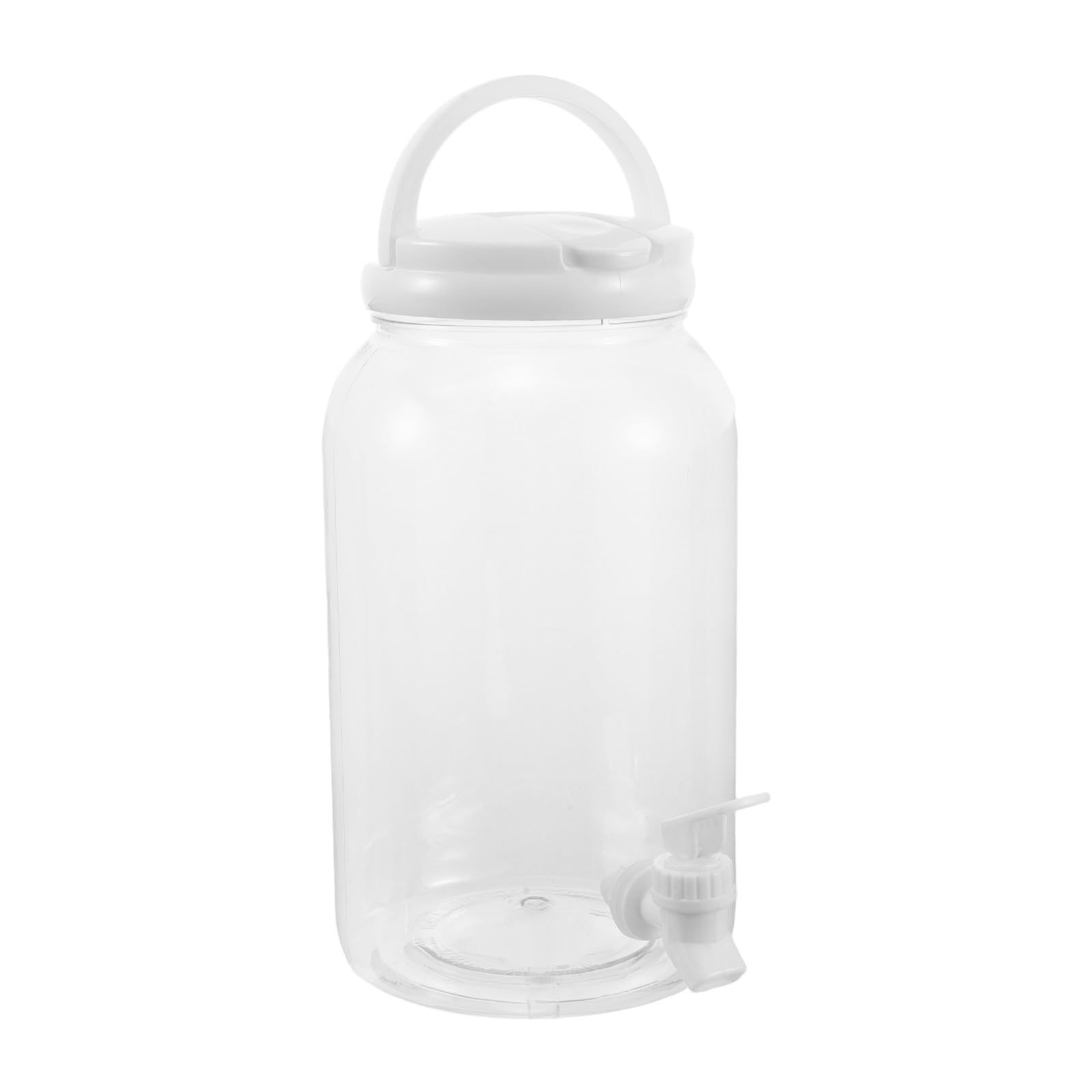Jarra de agua transparente de 1 galón para mantener tus jugos fríos en la nevera