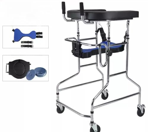 高齢者用歩行器 大人用歩行器 リハビリテーション歩行 片麻痺リハビリテーション訓練器具 歩行補助装置 スタンディングフレーム (女2)