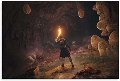Elden Ring Game Poster Prints Wall Art Pictures for Living Room Bedroom Decor Cover