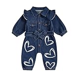 Matériau : Barboteuse pour fille en 95% coton et 5% polyester. Légère, hypoallergénique et lavable, elle est sûre pour la peau de l'enfant
