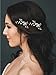 Unicra Ivory Pearl Bead Clip, Bridal Hair Pins, Wedding Hair Accessories, Set of 2