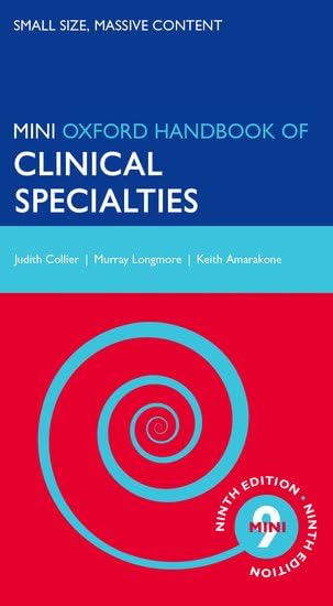 Oxford Handbook of Clinical Specialties – Mini Edition