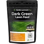 Dark Green Lawn Feed - High Nitrogen Fertiliser Greens Grass Fast - Feeds up to 90 Days - Non Hazardous Formula - Garden Lawncare Guy