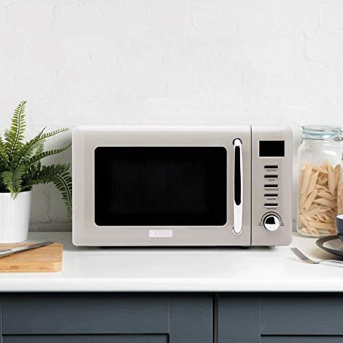 Haden Cotswold Microwave  Digital Controls, Defrost, Reheat & Cooking Functions, 5 Power Levels, 800W, 20 Litre, Putty - CF32