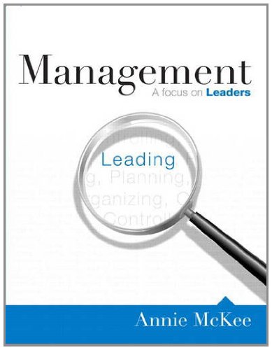 Management: A Focus on Leaders