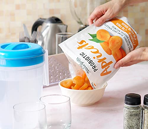 Nature's Garden Probiotic Apricots - Probiotic Dried Fruit, Plump Dried Apricots, Gluten-Free, Dairy-Free, Vegan – Bulk 40 Oz Bag (Pack Of 1) #TOP4