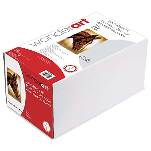 Image of Wonderart Latch Hook Yarn, Classic Horse