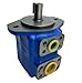High Pressure Vane Pump Hydraulic Pump YB-E40 YB-E63 YB-E80 YB-E25 MINGPING (Color : YBE-40)