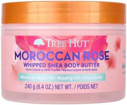 Whipped Shea Body Butter, Moroccan Rose, 8.4 Oz