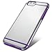iPhone 6 PLUS case, INVELLOP PURPLE/CLEAR iPhone 6 PLUS Case [Prime Series] Scratch-Resistant Clear Slim Fit Cover with Shock Absorbent TPU Hybrid Bumper Protection iPhone 6 PLUS 5.5 Case (Purple/Clear)