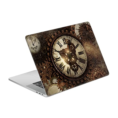 Skin Horloge Vintage Steampunk Simone Gatterwe pour masquer les rayures de votre MacBook Pro 16