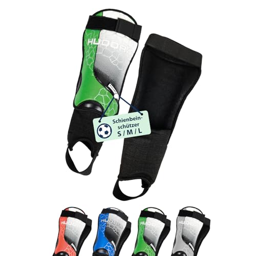 HUDORA Schienbeinschützer mit Knöchelschutz - Bequeme...