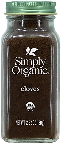 Simply Organic Ground Cloves, Certified Organic | 2.82 oz | Syzygium aromaticum (L.) Merr. & L.M. Perry