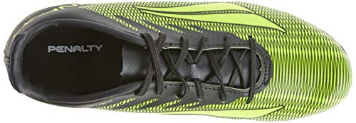 Chuteira Campo Penalty Stm Amazonas VIII, Adulto Unissex, Preto/Amarelo, 37