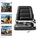 Universal Forklift Seat,Adjustable Backrest,Full Suspension Seat Replacement for Clark Cat Hyster Yale Toyota Mitsubishi