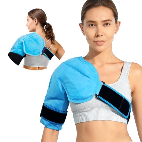 Shoulder Ice Pack Rotator Cuff Cold Therapy Wraps, Reusable Shoulder