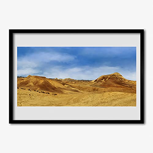 Image murale paysage des déserts Tulup pour habiller un mur vide avec un cadre en MDF