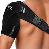 Dr.Arthritis（ドクターアースライティス）肩 サポーター 着圧 【医師が開発】 姿勢 矯正 巻き肩 二の腕 肩甲骨 五十肩 四十肩 ベルト 肩用 プロテクター 固定 シェイパー ショルダーブレース スポーツ 左右兼用 男女兼用 （黒）