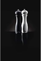 Vista 2 de Napoleon Juego de molinillo de sal y pimienta, accesorios para parrilla de barbacoa, juego de dos piezas, molinillo de pimienta negro mate