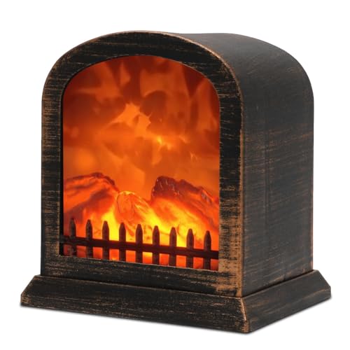 Yuragim Led Kamin, Elektrokamin Ohne Heizung Deko Kaminfeuer mit...