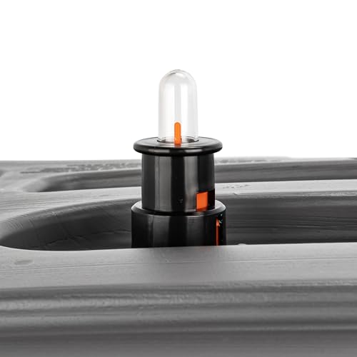 Image of Camco Rhino RV Tote Tank Gauge | Features an Easy Installation, Attaches to a Standard Garden Hose, and Allows The Tote Tank to Vent While Filling or Dumping (39012) One Size (Pack of 6)
