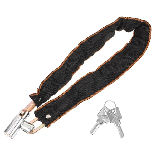 Balacoo Portable Bike Chain Lock for Enhanced Security Theft Lock for Mountain and Electric Bikes Lightweight Design Durable Includes Keys
