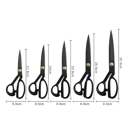 Ciseaux de couture professionnels de 22.5cm pour éviter les tissus effilochés