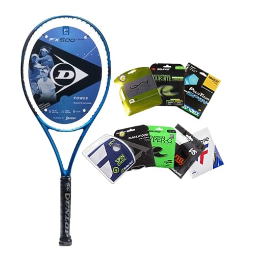 Dunlop FX 500 Tour 16x19 Tennis Racquet (Choice of String & Tension) (4 1/4)