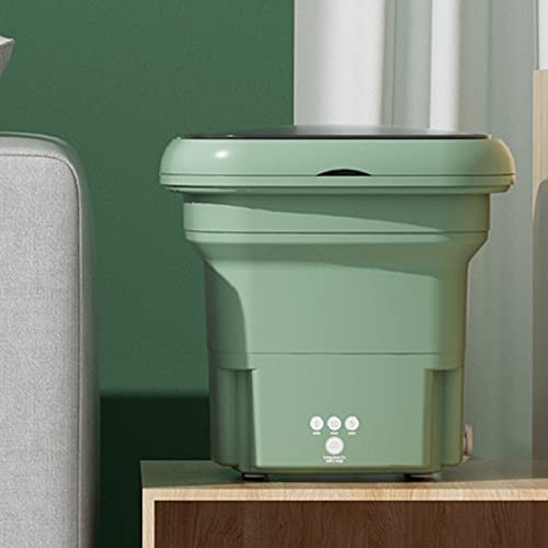 Máquina de Lavar Dobrável, Mini Máquina de Lavar Roupa Portátil Com Capacidade de 2,8 L, Artefato de