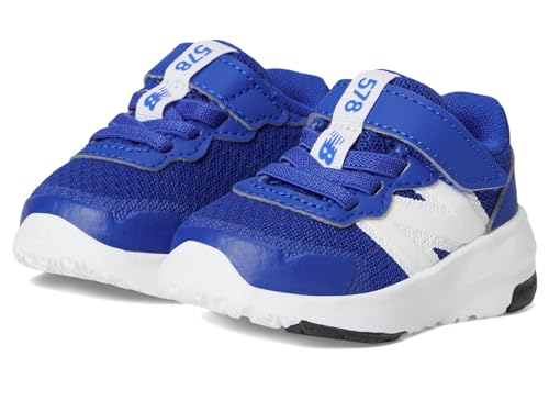 New Balance Kid's DynaSoft 578 V1 Hook and Loop Running Shoe, Team Royal/White, 2 M Infant