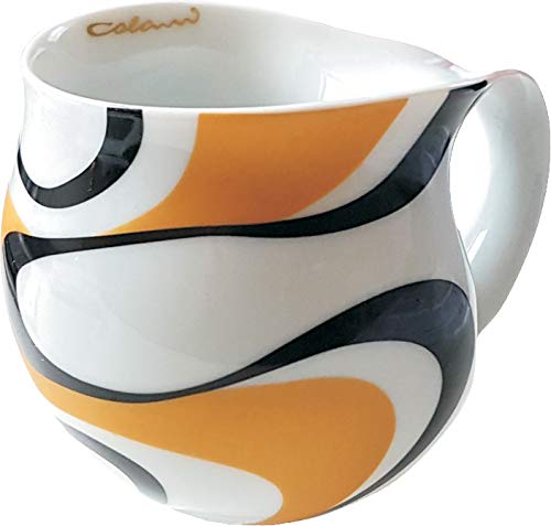 Luigi Colani dekorierte Kaffeetasse Becher Tasse Cappuccinotasse Kaffeebecher Wave Gold & schwarz 280 ml Cover