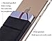 2Pack Adhesive Phone Pocket,Cell Phone Stick On Card Wallet Sleeve,Credit Cards/ID Card Holder(Double Secure) with Sticker for Back of iPhone,Android and All Smartphones-Black