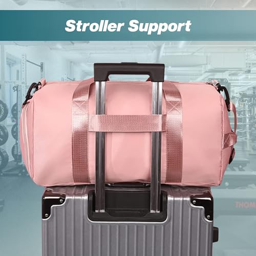 Image of KARRIER Multi-Function Large Capacity Travel Bag | Water-Resistant Gym & Weekend Duffle Bag (Black-CarryDuffel)